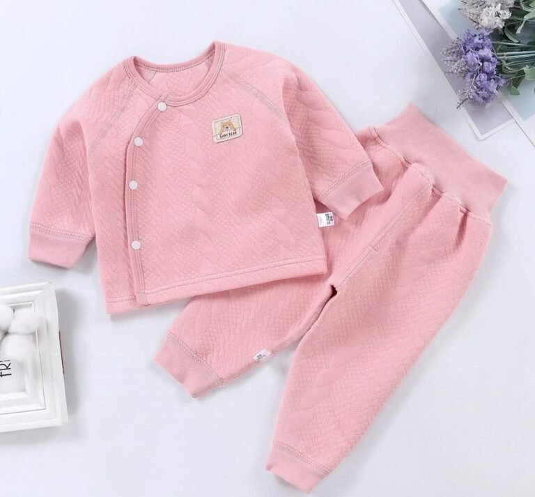 High Quality Baby Girl Underwear Cotton Snow White Pajamas Toddler Infants Clothes Sets Newborn Girl Long Johns