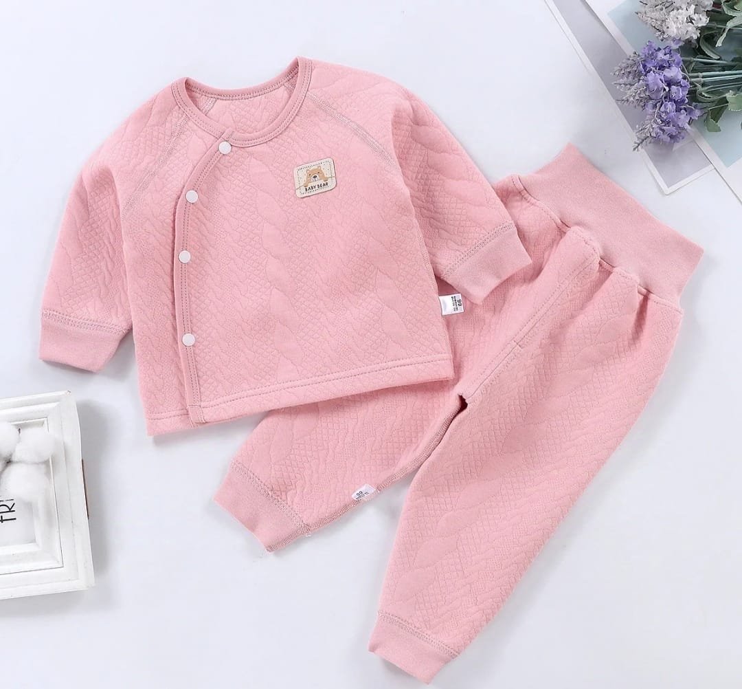 High Quality Baby Girl Underwear Cotton Snow White Pajamas Toddler Infants Clothes Sets Newborn Girl Long Johns
